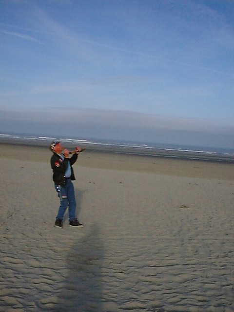 dimanche 1er  8h00 sur la plage Ray Bethell  4